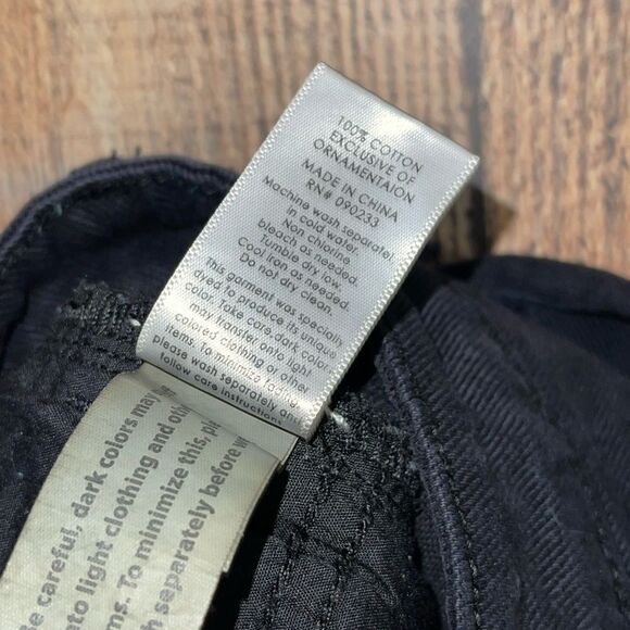 PacSun | High Rise Pyramid Black Denim Shorts - Picture 8 of 11